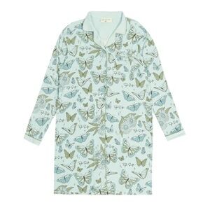 Taylor Swift Eras SELF-TITLED BUTTERFLY PJ SHIRT DRESS OFFICIAL MERCH Size XS